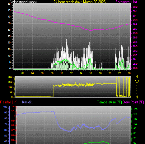 24 Hour Graph for Day 20