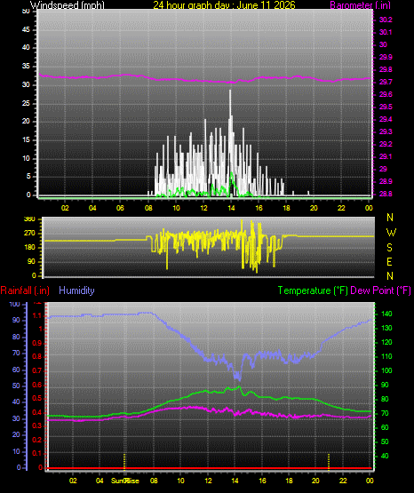 24 Hour Graph for Day 11