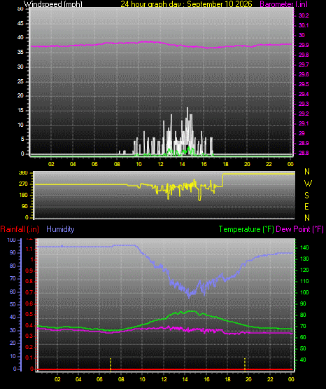 24 Hour Graph for Day 10