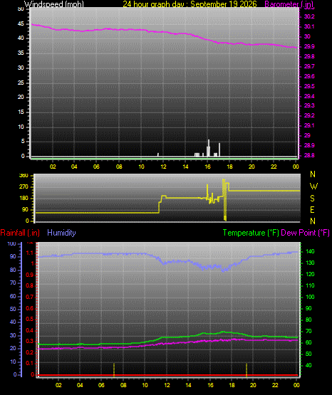 24 Hour Graph for Day 19
