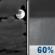 Saturday Night: Mostly Cloudy then Rain Showers Likely