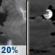 Tonight: A slight chance of showers and thunderstorms before 11pm. Mostly cloudy, with a low around 69. Southwest wind around 6 mph. Chance of precipitation is 20%. Tonight: Slight Chance Showers And Thunderstorms then Mostly Cloudy
