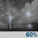 Monday Night: Showers And Thunderstorms Likely