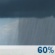 This Afternoon: Rain showers likely. Cloudy, with a high near 62. Northeast wind around 8 mph. Chance of precipitation is 60%. New rainfall amounts less than a tenth of an inch possible. This Afternoon: Rain Showers Likely